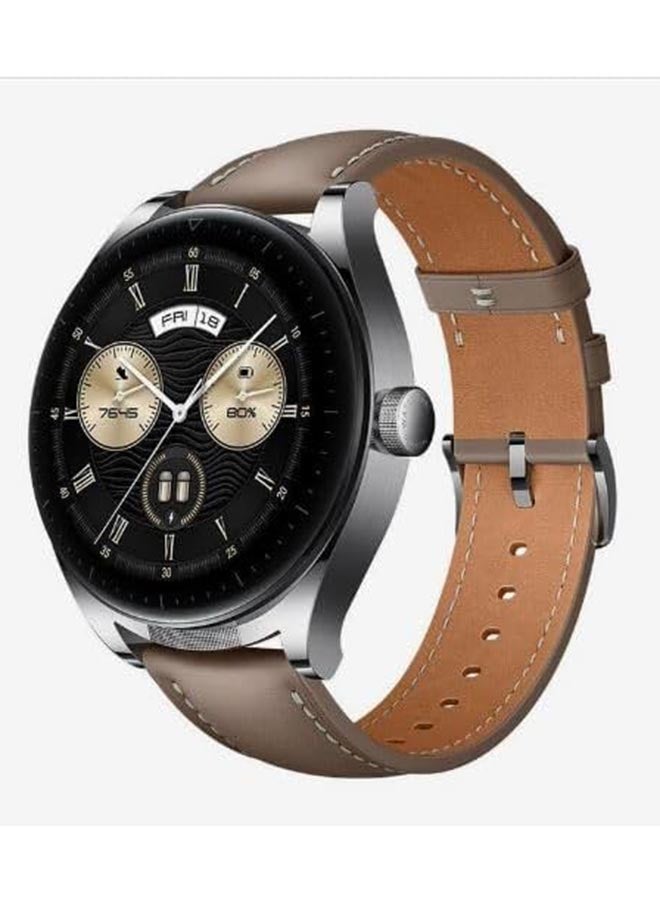 HUAWEI - Watch Buds Smartwatch, Earbuds And Watch Come Into One, Innovative Wide-Area Auricle Touch Controls, AI Noise Cancellation Calling, Lightweight Earbuds, Professional Health Management, Advanced Design, Assured Durability, Compatible With Android And iOS Brown/Khaki - Image 1