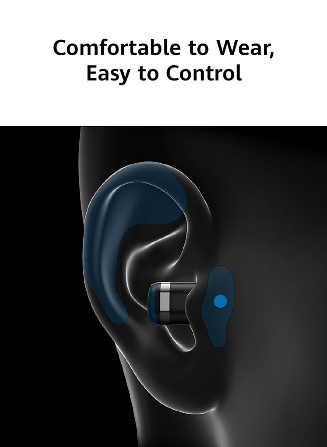 HUAWEI - Watch Buds Smartwatch, Earbuds And Watch Come Into One, Innovative Wide-Area Auricle Touch Controls, AI Noise Cancellation Calling, Lightweight Earbuds, Professional Health Management, Advanced Design, Assured Durability, Compatible With Android And iOS Brown/Khaki - Image 1