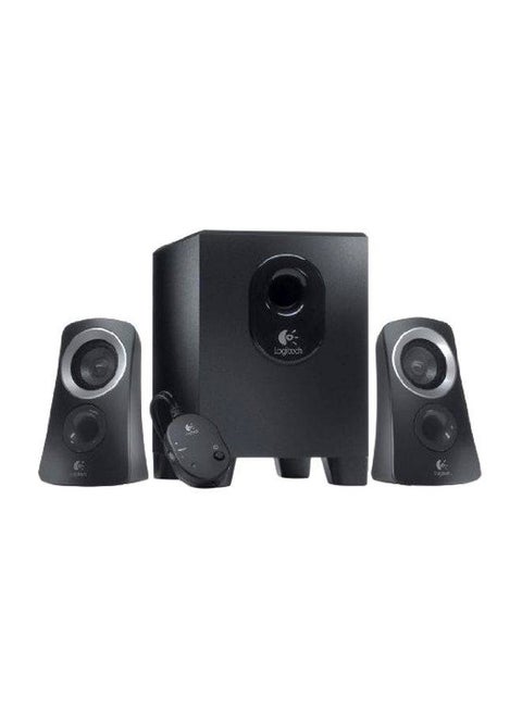 Z313 Computer Speaker System with Subwoofer – Rich Sound and Bass Black