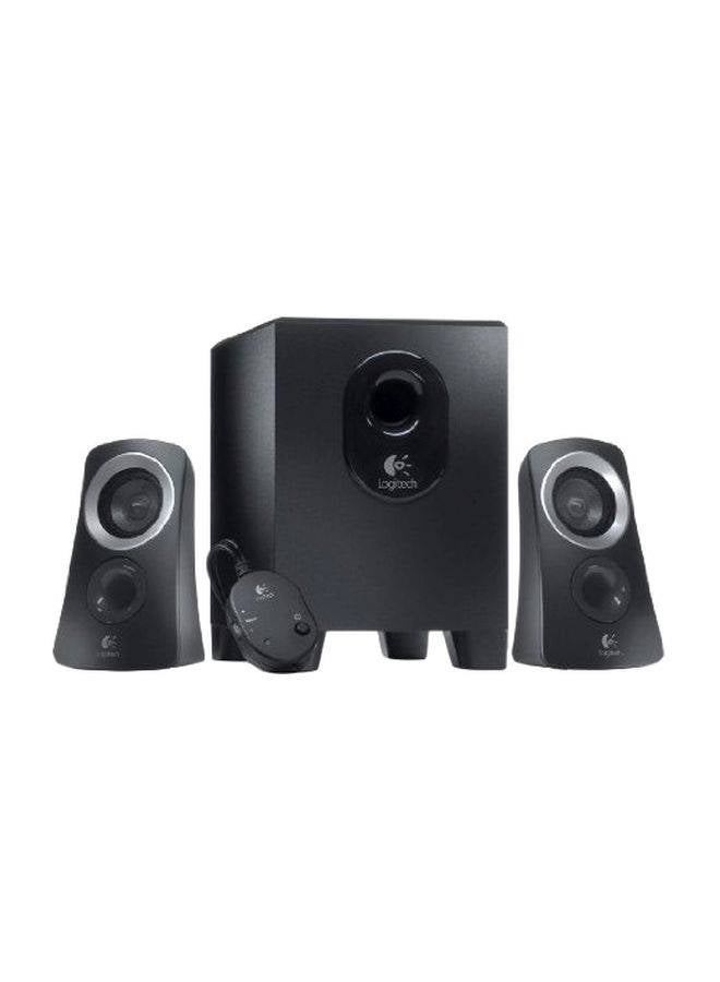 Logitech - Z313 Computer Speaker System with Subwoofer – Rich Sound and Bass Black - Image 1