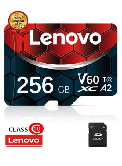 60 Ultra Fast Speed Micro SD Memory Card XC A2 Class 10 Micro TF Flash SDCS2 100Mb/s Reading With SD Card Adapter 256 GB