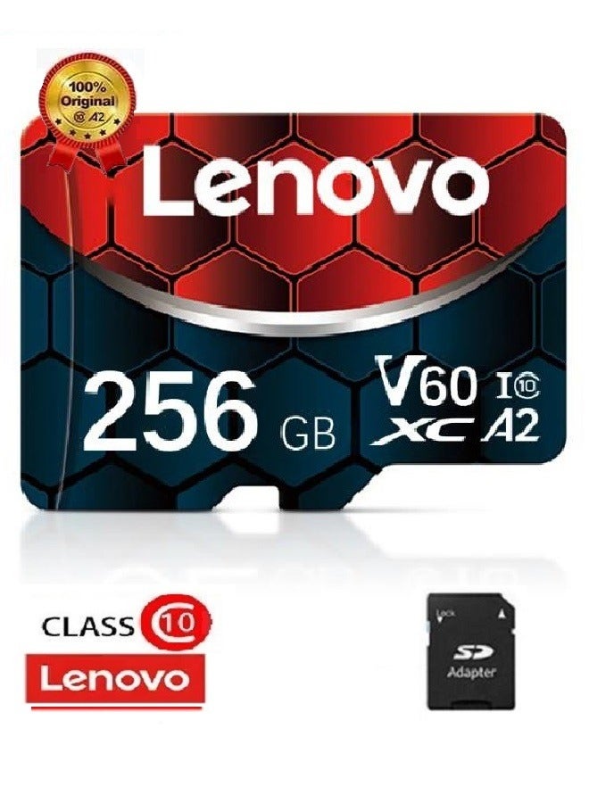 60 Ultra Fast Speed Micro SD Memory Card XC A2 Class 10 Micro TF Flash SDCS2 100Mb/s Reading With SD Card Adapter 256 GB
