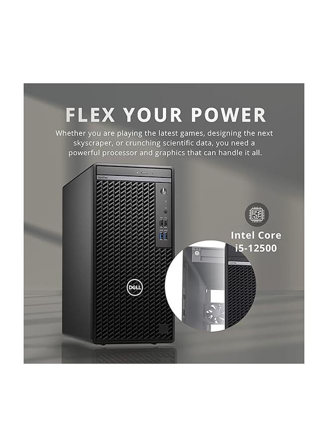 ديل Optiplex 30000 Tower PC, Core i5-1135G7 Processor/32GB RAM/2TB SSD/Intel UHD Graphics/Windows 11 Pro Black - Image 3