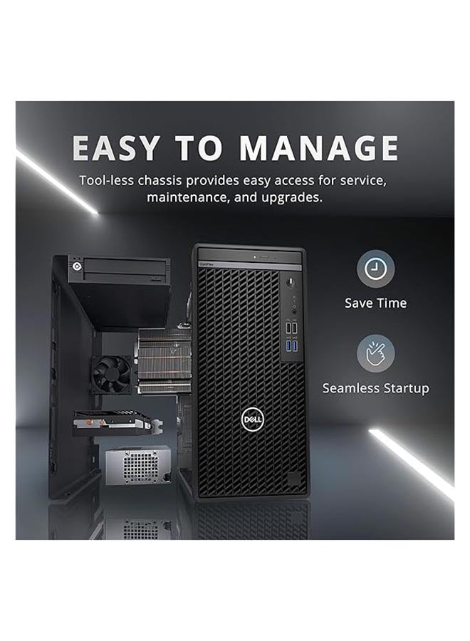 ديل Optiplex 30000 Tower PC, Core i5-1135G7 Processor/32GB RAM/2TB SSD/Intel UHD Graphics/Windows 11 Pro Black - Image 4