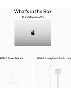 2023 Newest MacBook Pro MRW43 Laptop M3 Pro chip with 12‑core CPU, 18‑core GPU: 16.2-inch Liquid Retina XDR Display, 18GB Unified Memory, 512GB SSD Storage And Works with iPhone/iPad English/Arabic Silver - pnsku/N70020744V/45/_/1698927477/df7e659c-460c-42e6-9c19-174224dd8bd1