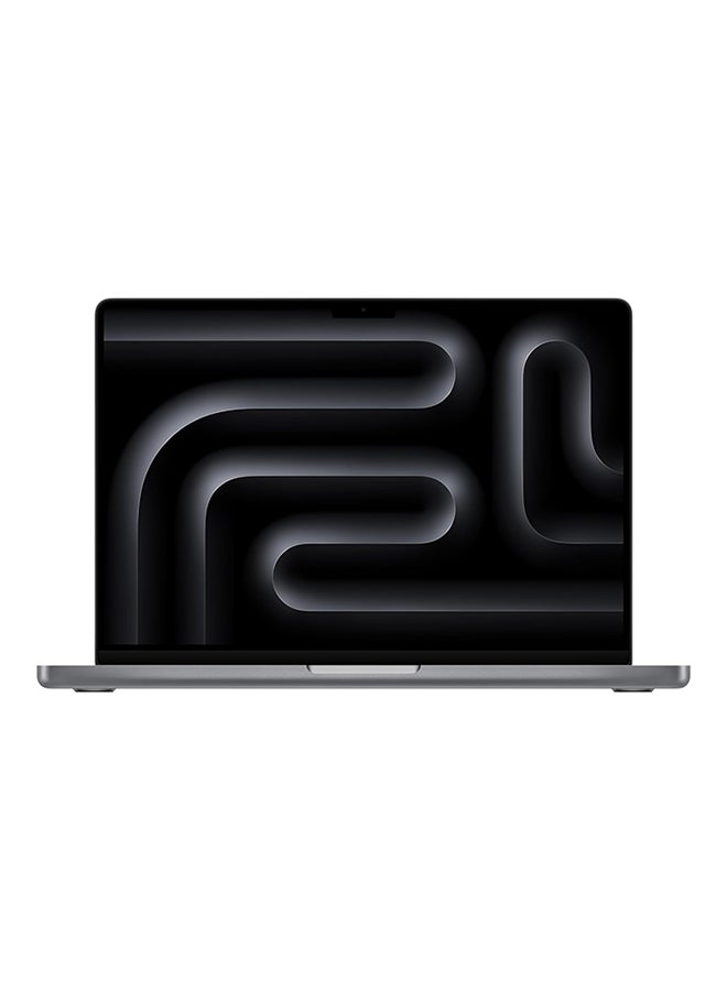 Apple 2023 MacBook Pro MTL73 AB/A 14.2-Inch Display, M3 chip with 8‑core CPU, 10‑core GPU, 512GB SSD English/Arabic Space Grey  - Image 1