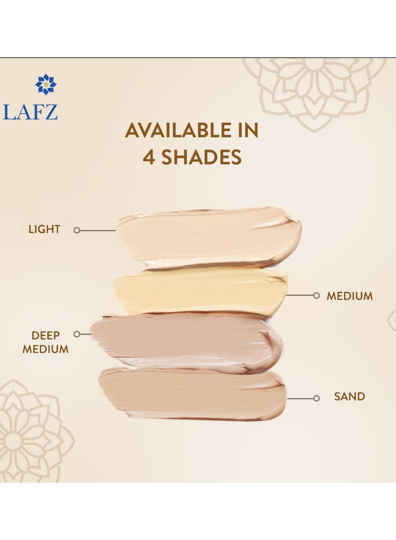 Rose Serum Concealer High Coverage And Long-Lasting Deep Medium