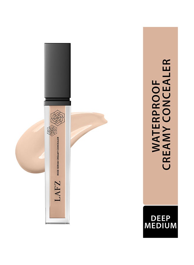 Rose Serum Concealer High Coverage And Long-Lasting Deep Medium