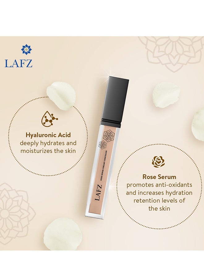 Rose Serum Concealer High Coverage And Long-Lasting Deep Medium