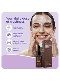 LAFZ Caffeine Foaming Face Wash White 100ml  - Image 2