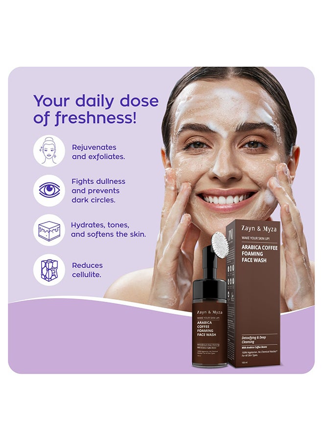 LAFZ - Caffeine Foaming Face Wash White 100ml - Image 1