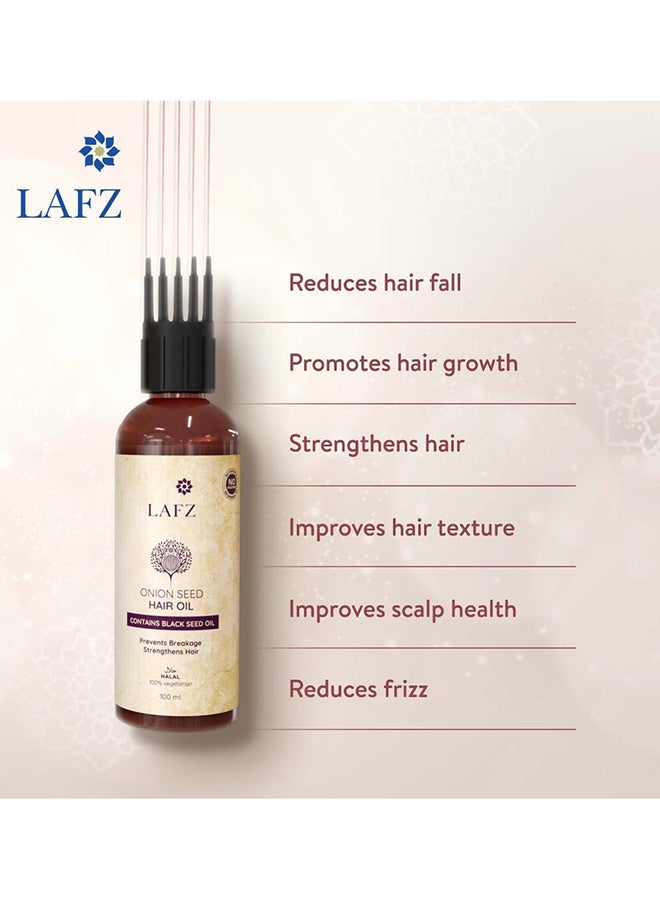 LAFZ Onion seed Hair Oil White 100ml  - Image 2