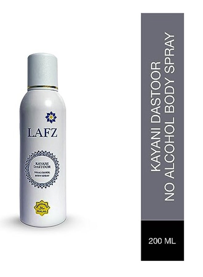 LAFZ Kayani Dastoor Deodorant 200ml - Image 2