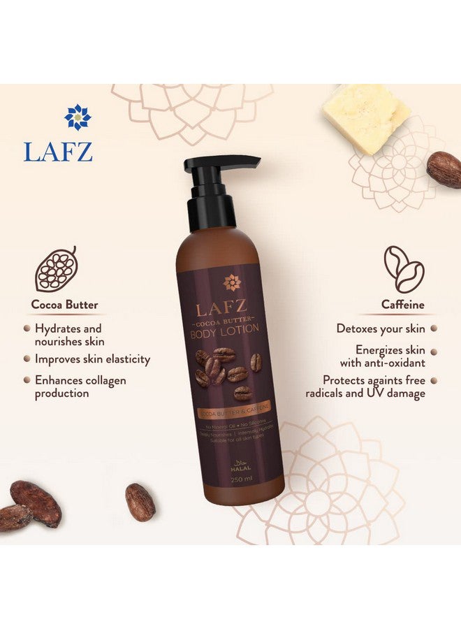 Cocoa Butter Body Lotion With Caffeine Deep Nourishment & Hydration 250 Ml - pnsku/N70020978V/45/_/1699471813/9424a8ec-7a61-45f0-bd61-0baf71060ec1