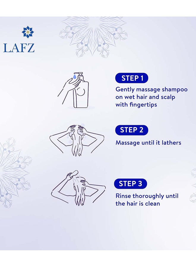 LAFZ - Onion Seed Oil Shampoo Hair Fall Control With Vitamin E And Red Onion Oil Extracts 200 Ml - Image 1