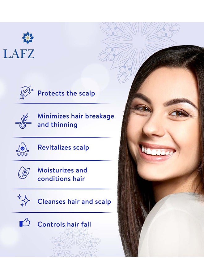 LAFZ Onion Seed Oil Shampoo Hair Fall Control With Vitamin E And Red Onion Oil Extracts 200 Ml  - Image 4