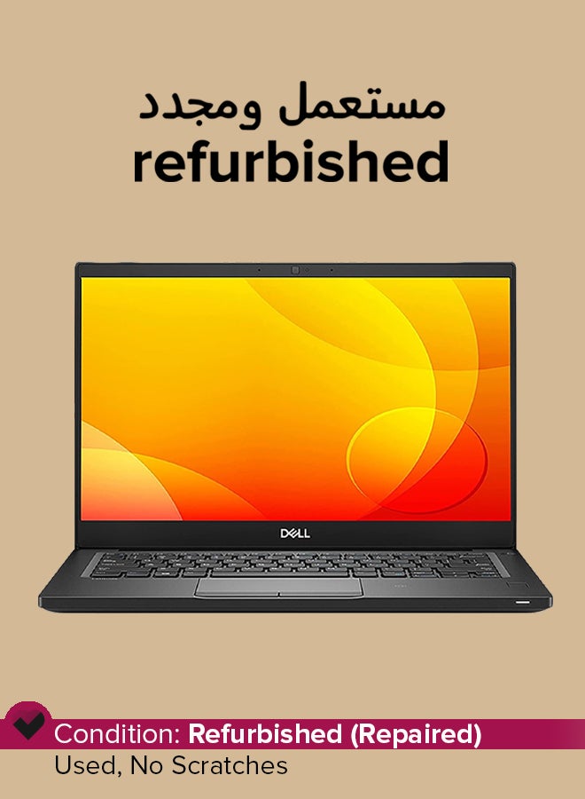 DELL Refurbished - Latitude 7390  Laptop, 13.3-Inch FHD Touch Display,Intel Core i5-8350U Upto 3.6GHz, 8Gb Ram, 256Gb Ssd, DisplayPort Via USB-C, HDMI, Qualcomm WWAN, Wi-Fi, Bluetooth, Windows 10 Pro English Black  - Image 1