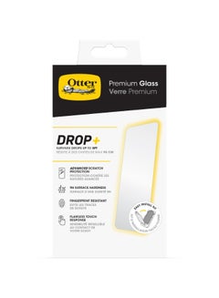Otterbox iPhone 15 Blue Light Screen Protector - Premium Glass Antimicrobial Clear  - Image 4