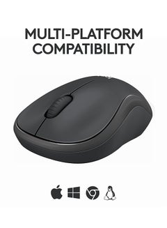 M240 Silent Wireless Optical Mouse - Black - pnsku/N70021166V/45/_/1700744566/6a4e2b51-c7aa-4d46-9e0c-e557f26f49de