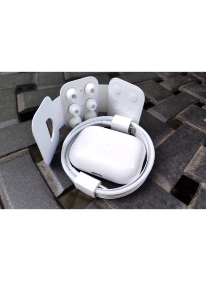 Apple - New AirPods Pro 2nd Generation Type-C White - Image 1