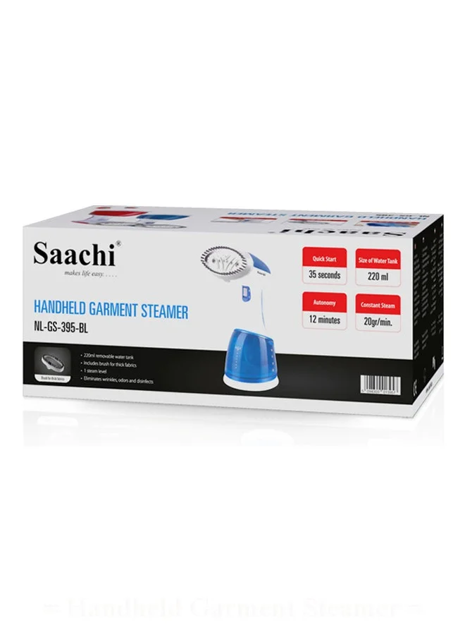 Saachi Handheld Garment Steamer 220 ml 1700 W NL-GS-395-BL Blue, Red