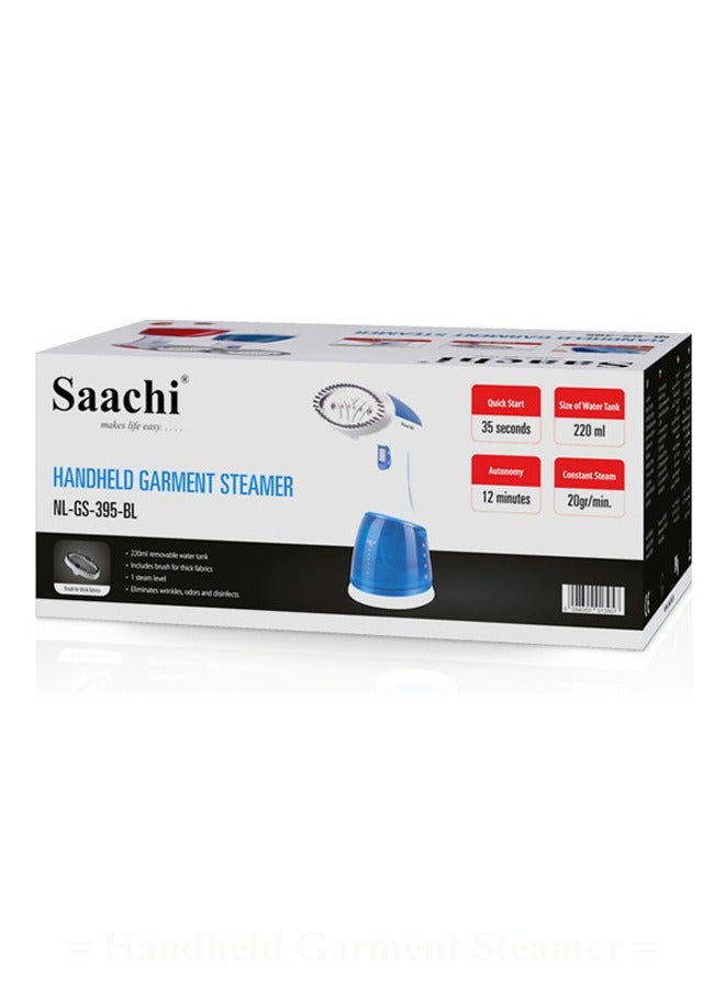 Saachi Handheld Garment Steamer 220 ml 1700 W NL-GS-395-BL Blue, Red  - Image 4