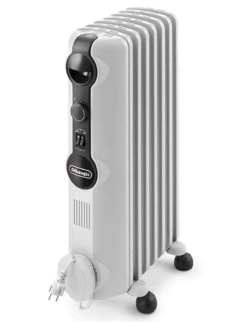 De'Longhi - Oil Heater, 7 Fins 1500 W TRRS0715 White - Image 1