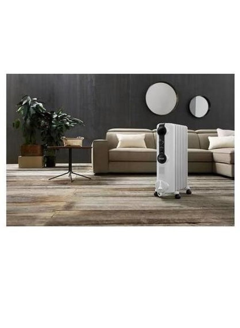 De'Longhi - Oil Heater, 7 Fins 1500 W TRRS0715 White - Image 1