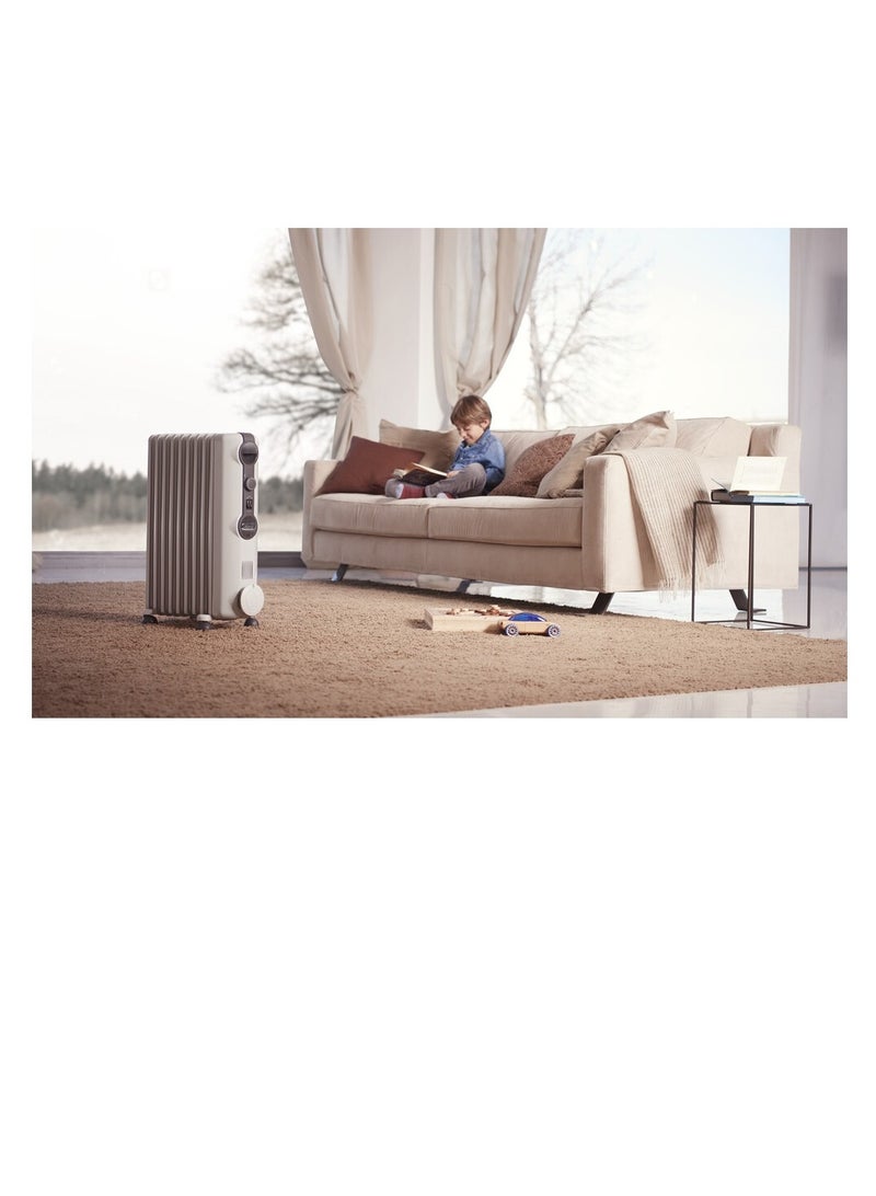 Oil Heater 12 Fins 2500 W TRRS1225 White