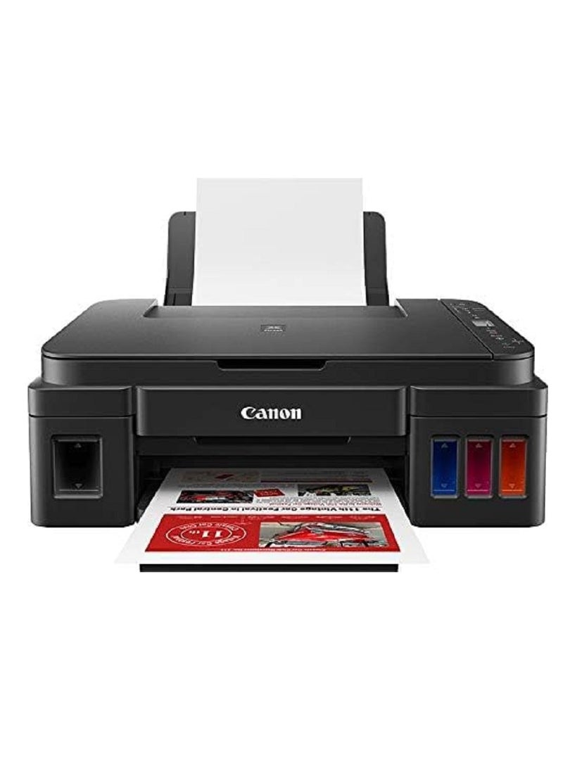 Canon G3416 Printer-Scanner-Fotocopy Colour Ink Tank Printer WI-F Black - Image 1