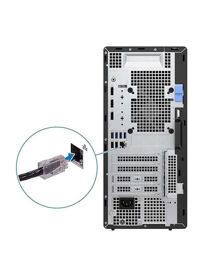 DELL Optiplex 7000 Tower PC/16GB RAM/256GB SSD/Intel UHD Graphics/Windows 10 Pro english english Black - Image 3