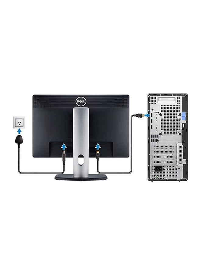 DELL Optiplex 7000 Tower PC/16GB RAM/256GB SSD/Intel UHD Graphics/Windows 10 Pro english english Black - Image 4