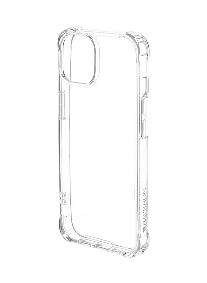 بايكرون Protective Tough Clear Anti-Bacterial  Anti-Yellow Case For iPhone 14 Clear - Image 2