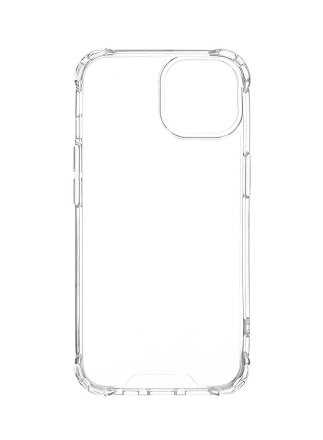 بايكرون حافظة حماية قوية ومضادة للبكتيريا ومضادة للبكتيريا باللون الأصفر لهاتف آيفون 14 بلس شفاف - Image 3