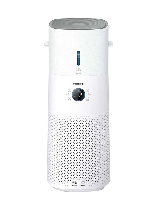 Philips - 2-In-1 Air Purifier  Humidifier Series 3000 AC3737/10 White - Image 1