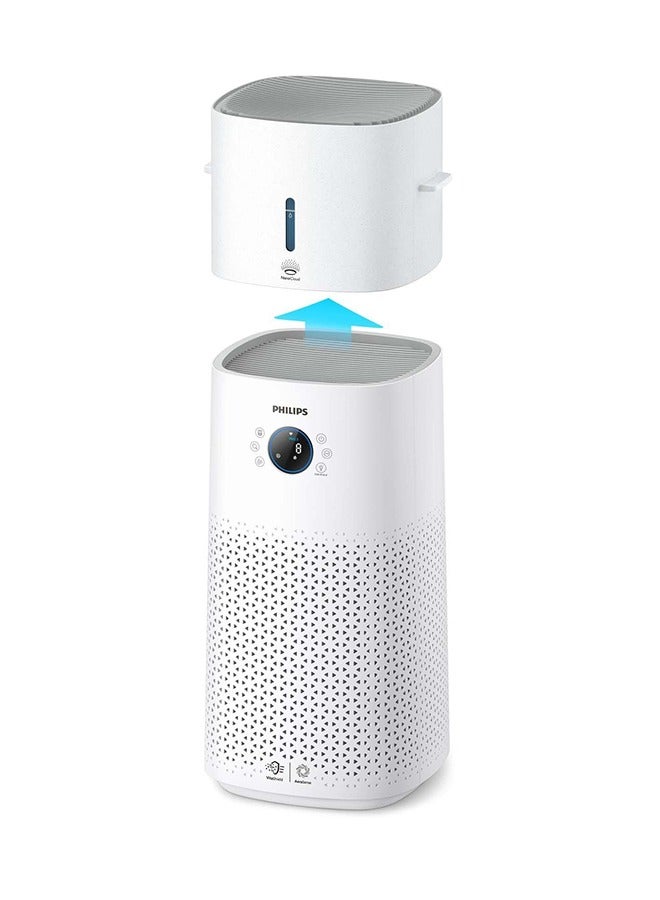 Philips - 2-In-1 Air Purifier  Humidifier Series 3000 AC3737/10 White - Image 1