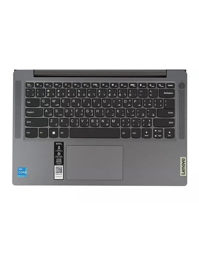 IdeaPad S3 Laptop With 14-inch FHD (1920x1080) Dsiplay, Intel Core I3-1305U Processor/8GB DDR5/256GB SSD/Windows 11/Intel UHD Graphics/ English/Arabic Arctic Grey