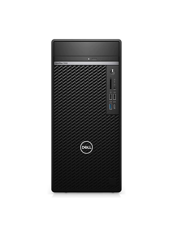 ديل Optiplex 7000 7090 Tower PC, Core i7-10700 Processor/16GB RAM/256GB SSD/Intel HD Graphics/Windows 10 Pro english Black - Image 2