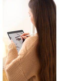 ADONIT Magnetic Attachment And Charge, Tilt Sensitivity, Palm Rejection, Long Battery Life, Lighweight And Easy To Use, Made For iPads With Wireless Magnetic Charging White  - Image 4