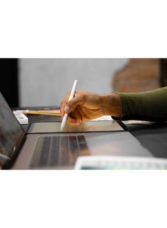 ADONIT Magnetic Attachment And Charge, Tilt Sensitivity, Palm Rejection, Long Battery Life, Lighweight And Easy To Use, Made For iPads With Wireless Magnetic Charging White  - Image 2