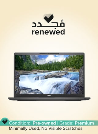 Renewed - Latitude 7400 Laptop With 14-Inch Display,Intel Core i5/8th Gen/16GB RAM/512GB SSD/Windows 10 Pro English/Arabic Black - pnsku/N70021442V/45/_/1748278245/92575f66-d886-4f92-bf4e-368ef0bf4547