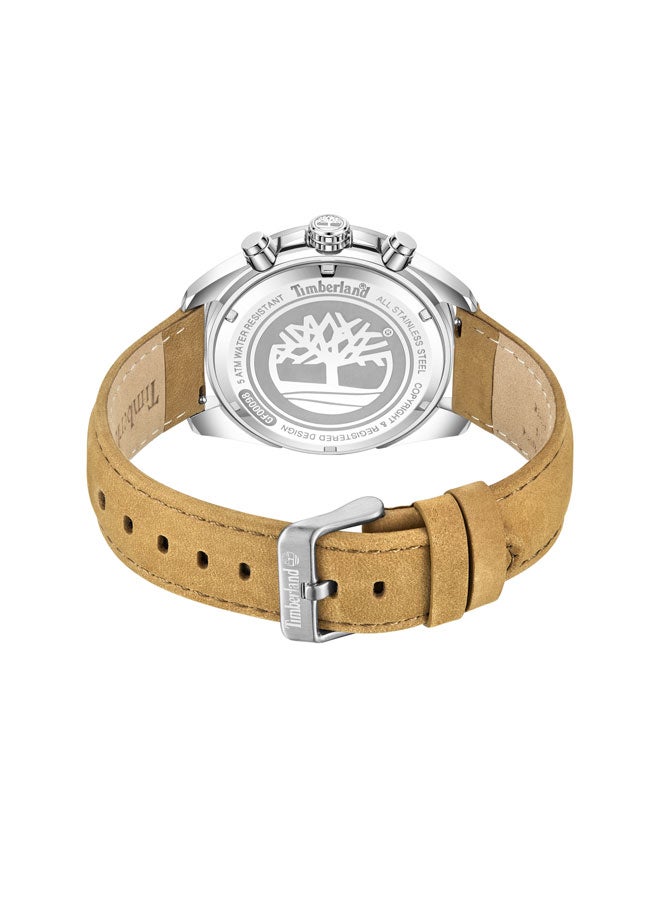 Timberland Men's Analog Round Shape Leather Wrist Watch TDWGF0009803 - 44 Mm  - Image 4