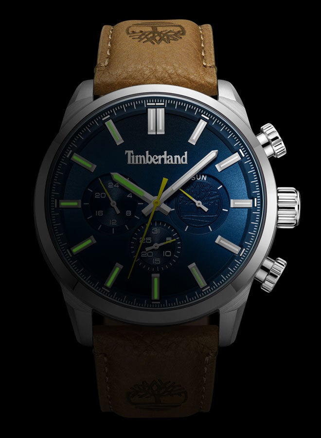 Timberland Men's Analog Round Shape Leather Wrist Watch TDWGF0028702 - 46 Mm  - Image 4