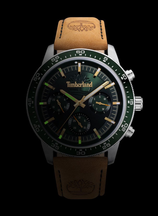 Timberland Men's Analog Round Shape Leather Wrist Watch TDWGF0029001 - 44 Mm  - Image 2