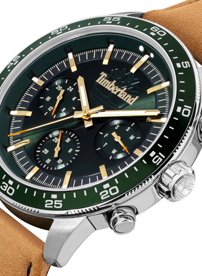 Timberland Men's Analog Round Shape Leather Wrist Watch TDWGF0029001 - 44 Mm  - Image 5