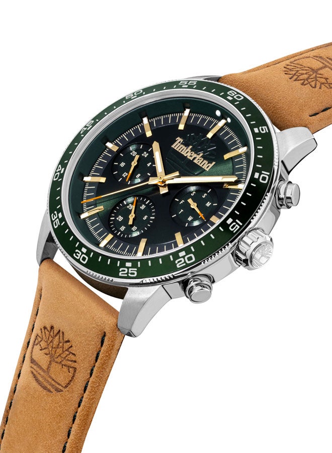 Timberland Men's Analog Round Shape Leather Wrist Watch TDWGF0029001 - 44 Mm  - Image 3