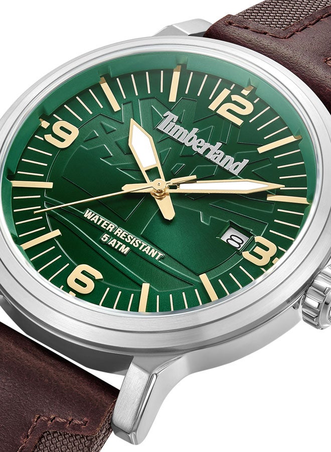 Timberland Men's Analog Round Shape Leather Wrist Watch TDWGN0029102 - 46 Mm - Image 4