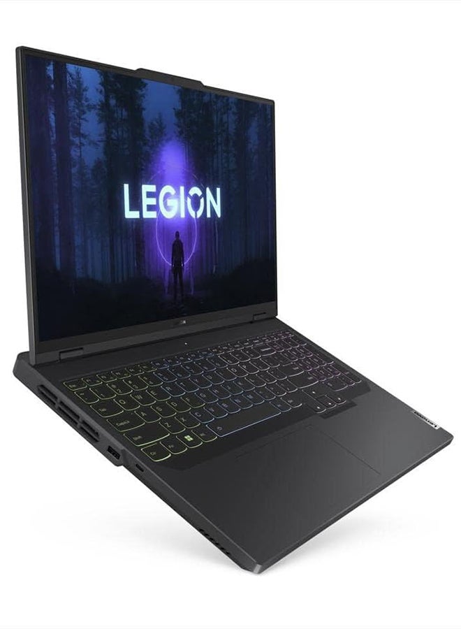 Lenovo - Legion Pro 5 Gaming (Upgraded Version) Laptop With 16-Inch Display, Core i9-13900HX Processor/32GB RAM/1TB SSD/8GB NVIDIA RTX 4070 Graphics Card/Windows 11 With Neon Game Quotes English Grey - Image 1