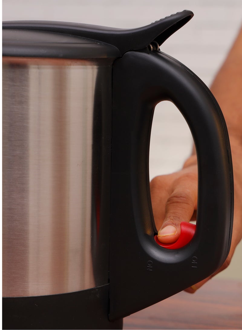 KRYPTON Stainless Steel Electric Kettle, 1.7L Cordless Kettle, KNK6326 1 kg 2200 W KNK6326 silver  - Image 3