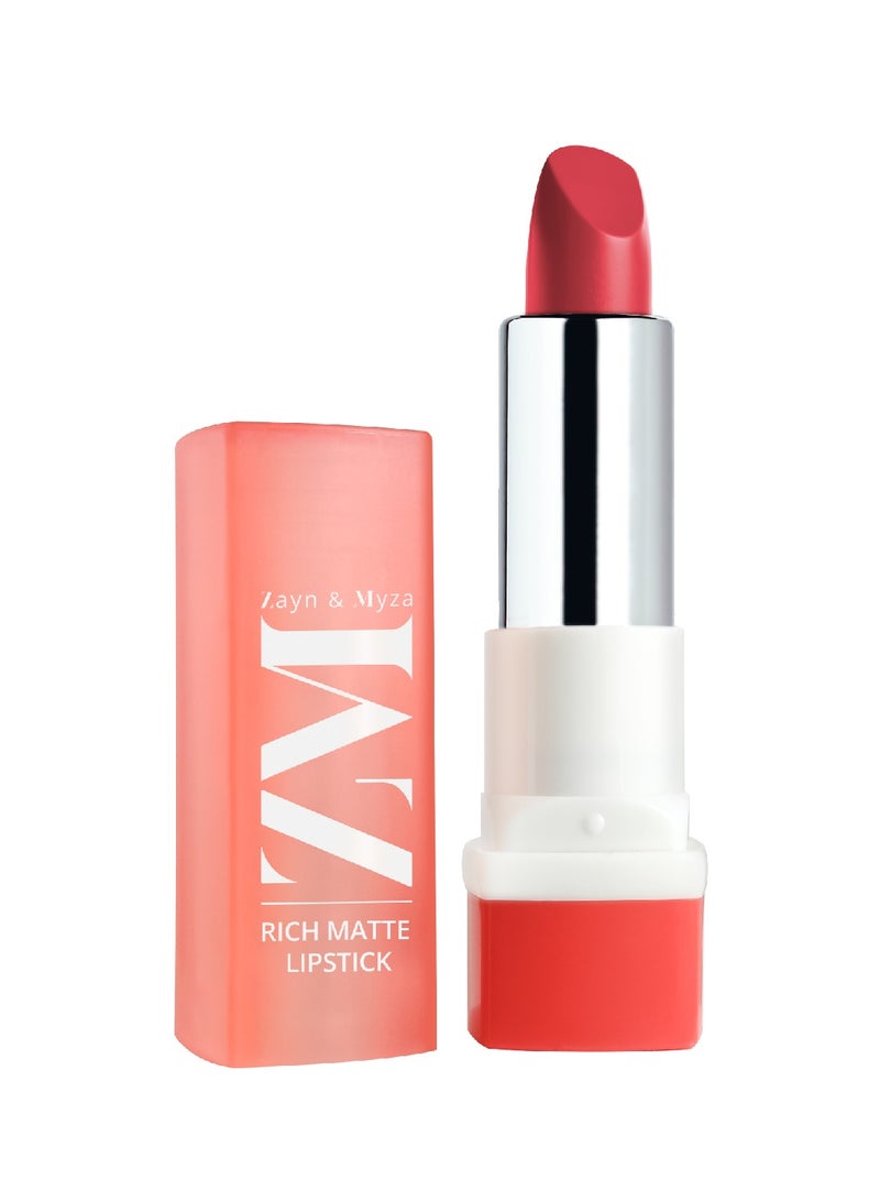 ZM Zayn & Myza - Rich Matte Creamy Bullet Lipstick 4.2 G Friyay - Image 1